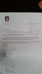 lettera tavecchio